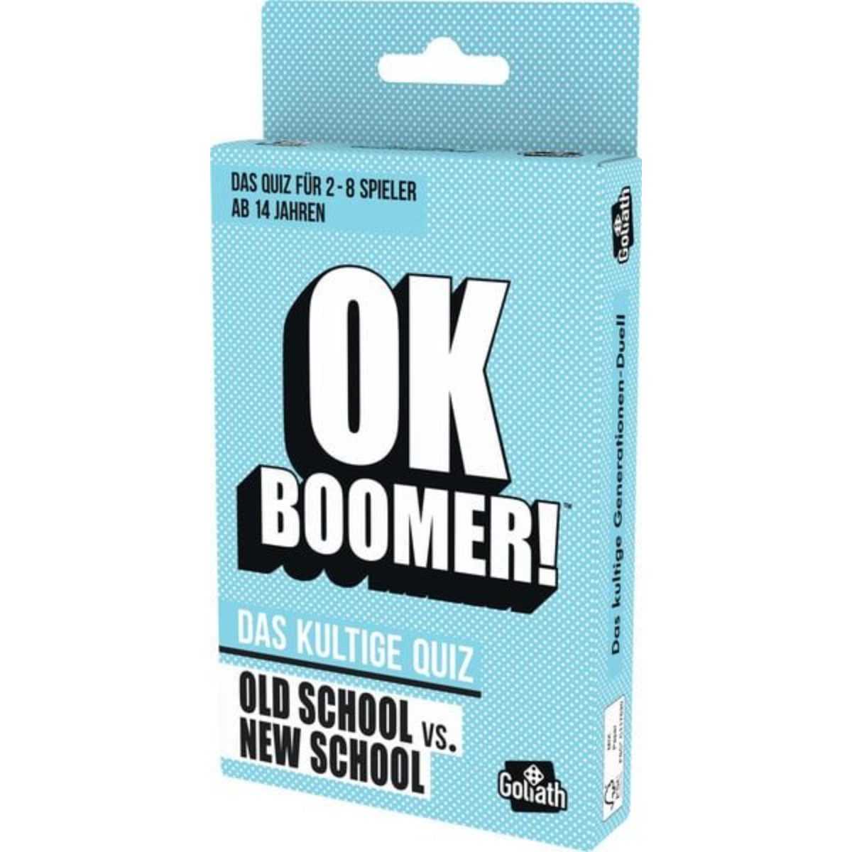 Goliath® Spiel OK Boomer Quizspiel Generationen Duell Kartenspiel