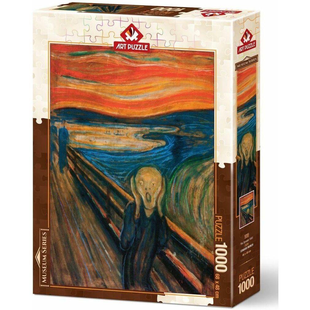 ART PUZZLE Puzzle Puzzle Scream 1000 Teile, Puzzleteile