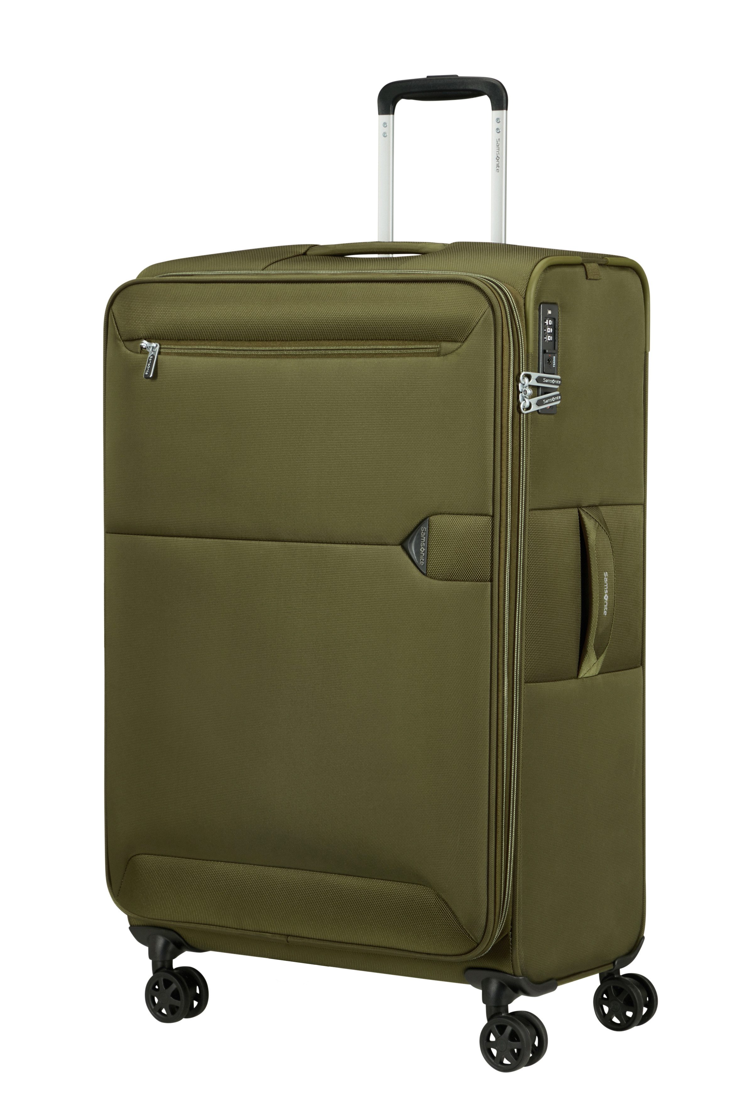 Samsonite Weichgepäck-Trolley URBIFY, verschiedene Größen, 4 Rollen, aus Recycle-Polyester, mit Kreuzspanngurt, mit Fronttasche