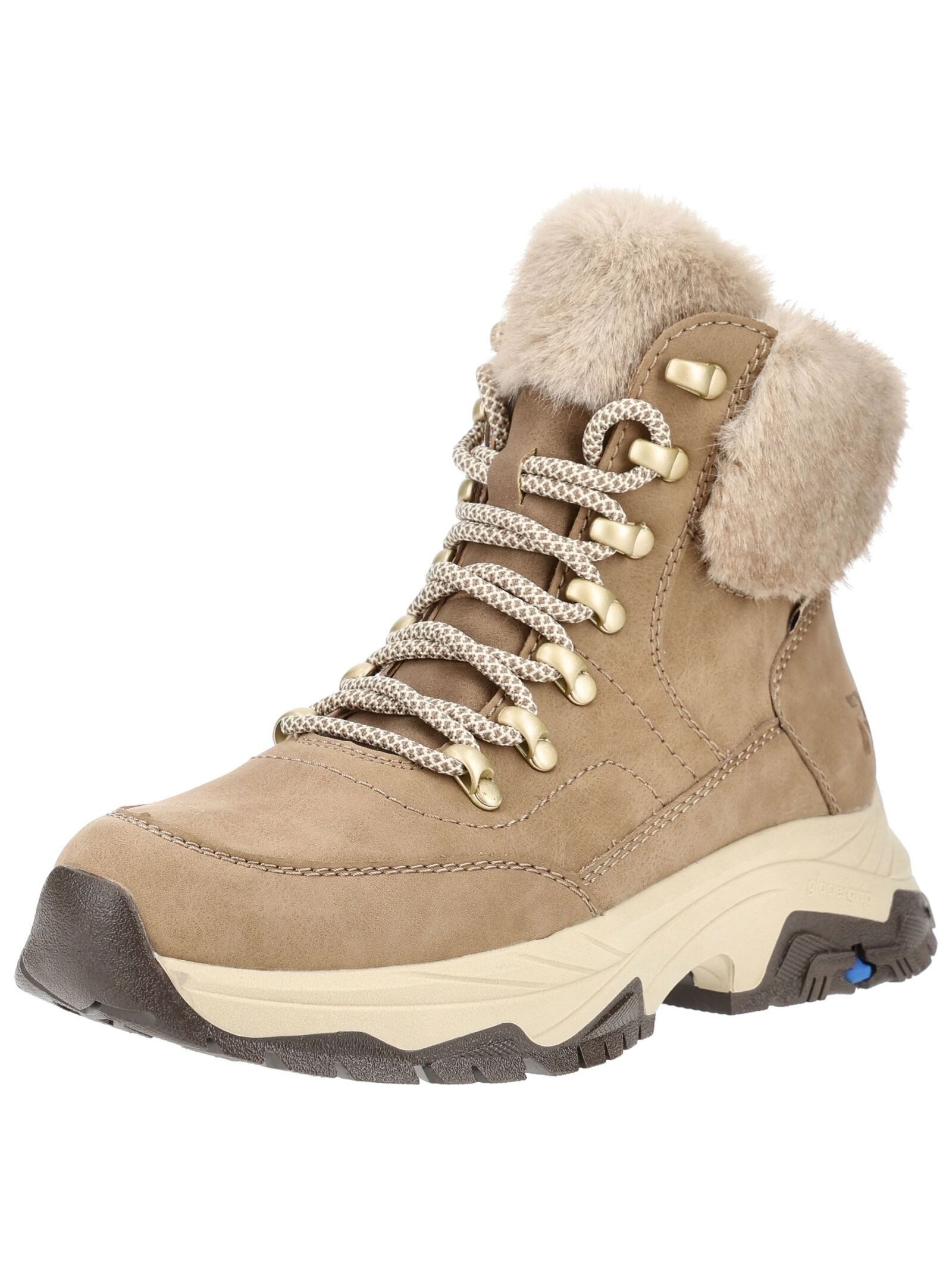 Rieker Rieker Stiefelette Leder/Textil Schnürstiefelette
