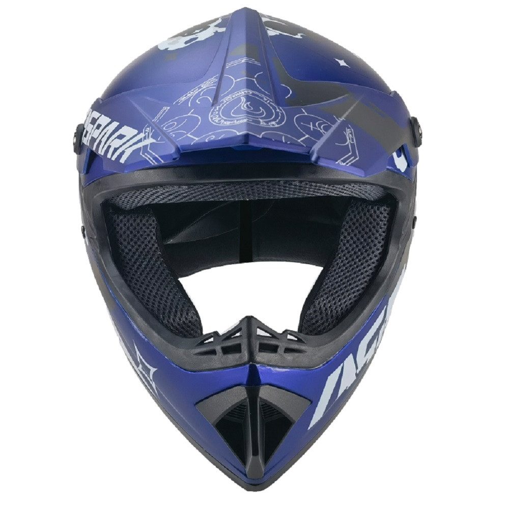 FunSport-Factory Motocrosshelm Spark Kinder Crosshelm Motocross Helm Kinder Motorradhelm Offroad