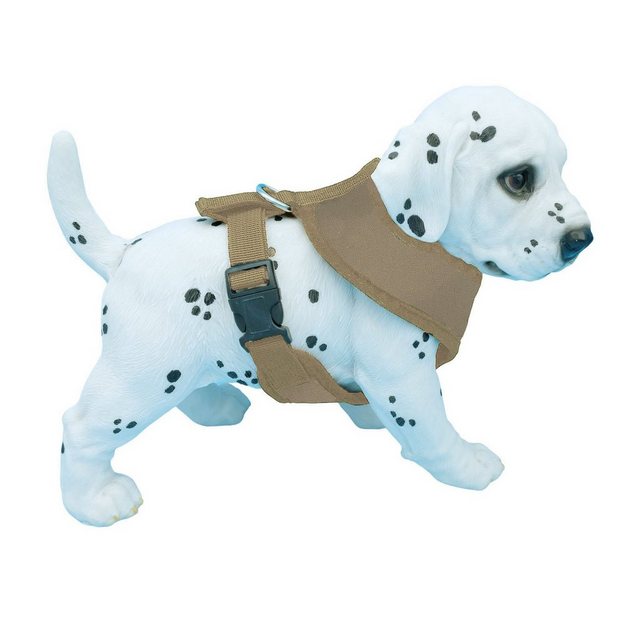Alvonja Hunde-Geschirr Hundegeschirr kleine, mittlere, große Hunde Welpen sand, Polyester, verstellbar, verschiedene Größen