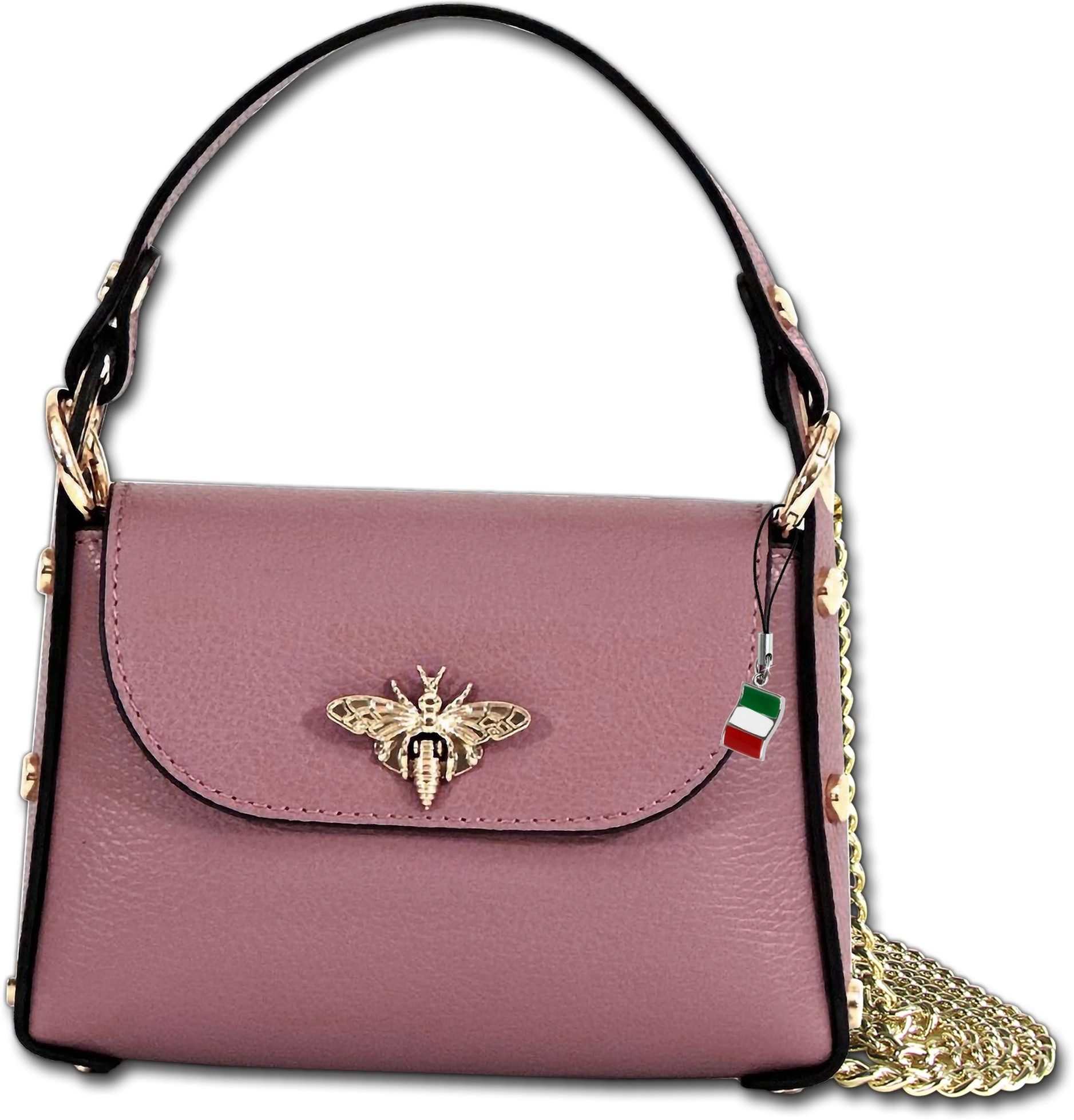 Umhängetasche rosa antik Florence Tasche Leder