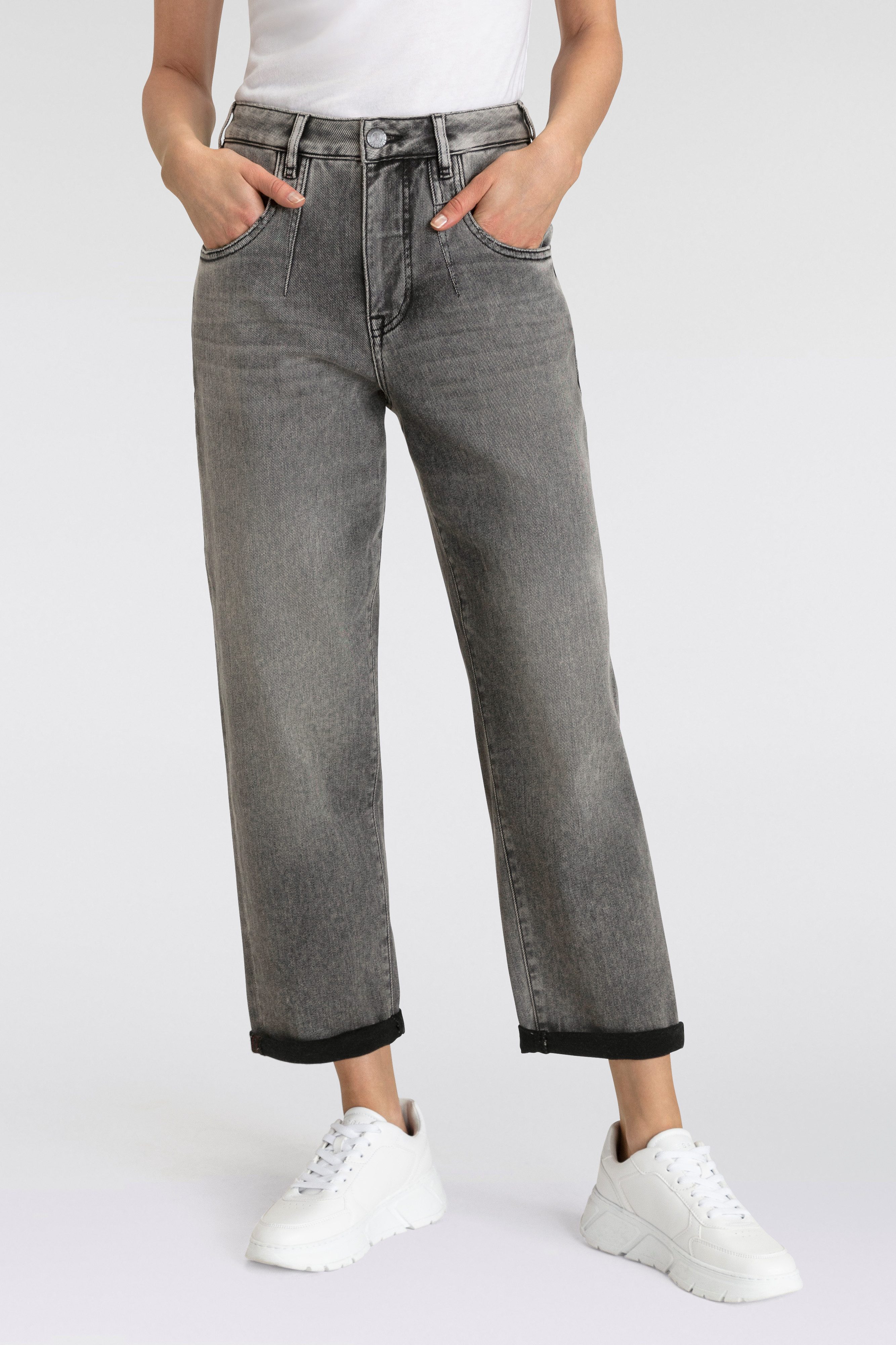 Herrlicher Loose-fit-Jeans Brooke Organic Denim Brushed günstig online kaufen