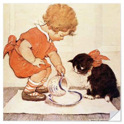 Posterlounge Wandfolie Jessie Willcox Smith, Kleine Kinderbuch Geschichten 2, Vintage Illustration