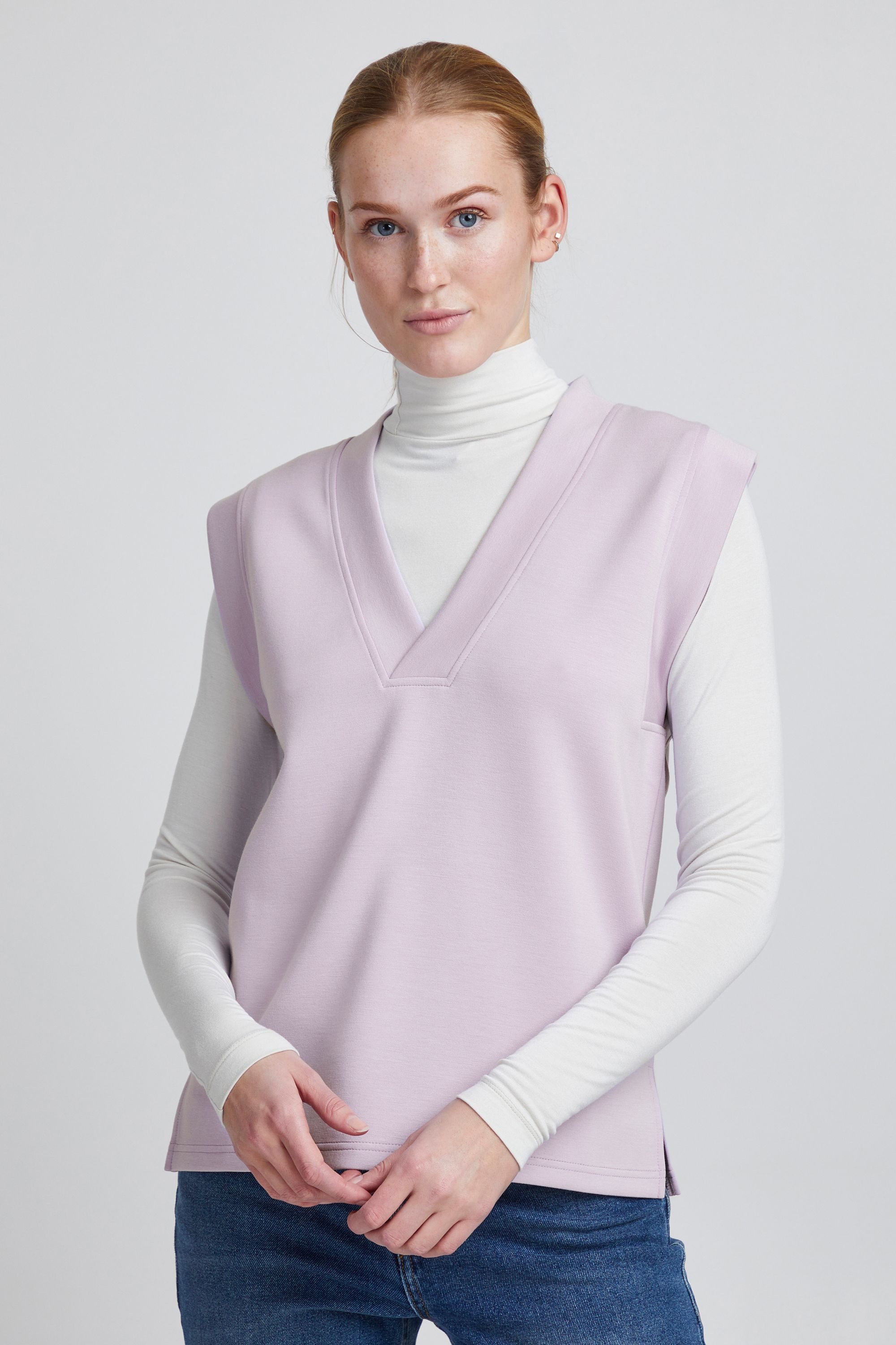 b.young V-Ausschnitt-Pullover BYPUSTI SLIPOVER -20811035 Pullover günstig online kaufen