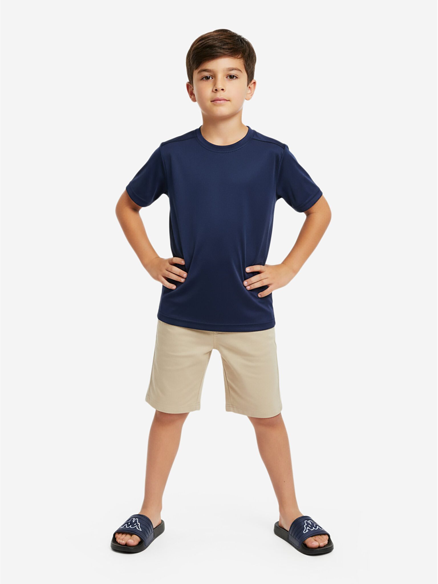 Kappa Kappa Flip-Flops Unisex Baby Navy Blue CEO-SS24-K1 Badepantolette