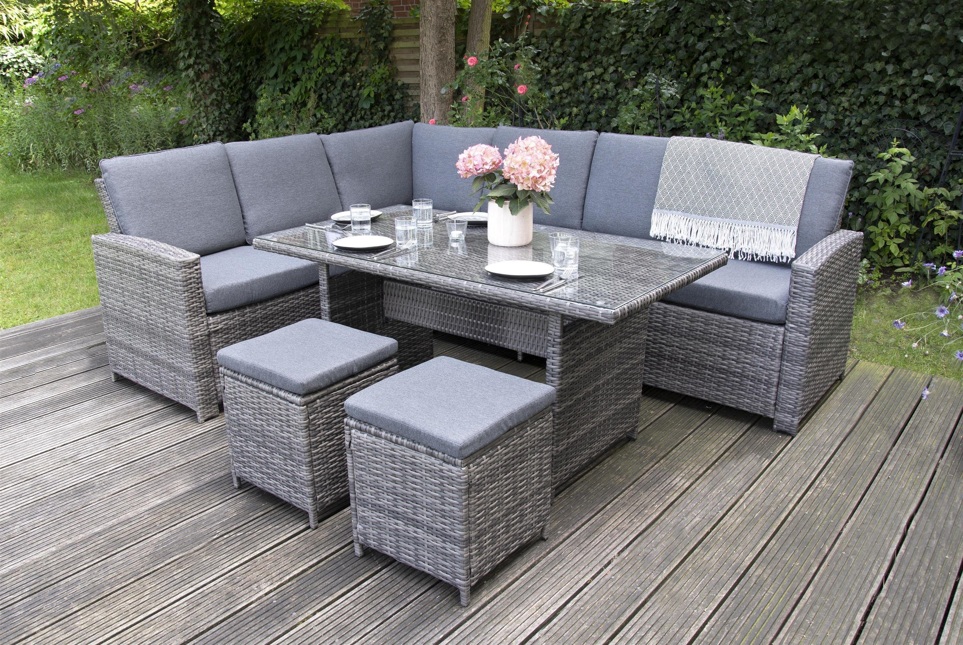bellavista Home&Garden® Loungeset »Aluminum Gartenmöbel Ecklounge