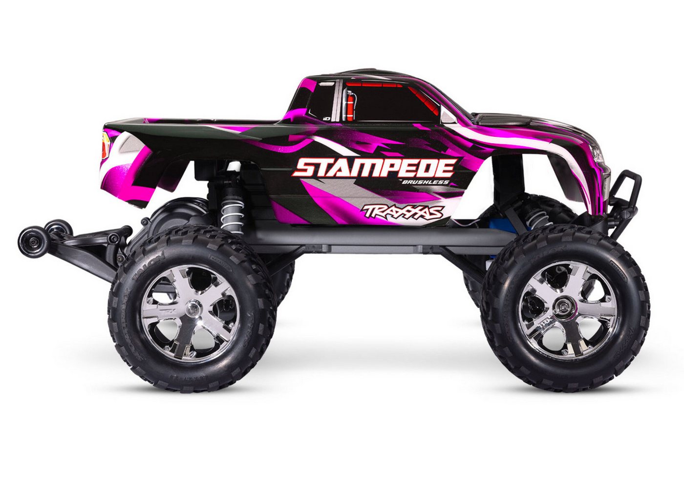 Thumbnail - Traxxas RC-Buggy Traxxas Stampede Brushless 2S HD Monstertruck 1:10 RTR pink