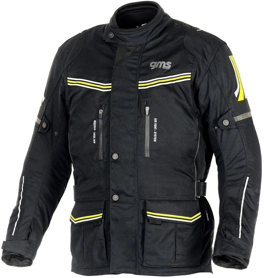 gms Motorradjacke GMS Terra Eco Motorrad Textiljacke reißverschluss