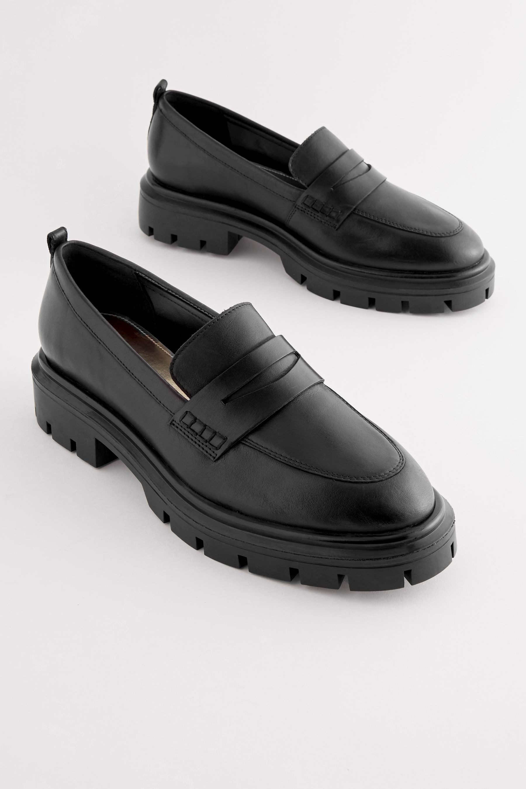 Next Forever Comfort® Lederslipper mit Profilsohle günstig online kaufen