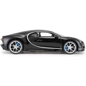 Jamara RC-Auto Bugatti Chiron 1:14 schwarz 2,4GHz, Ferngesteuertes Auto mit LED Fahrlicht