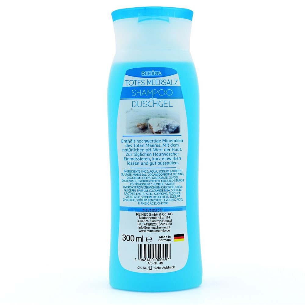 Axisis GmbH Haarshampoo TOTES MEER SALZ 300 2in1, Shampoo+Duschgel ml