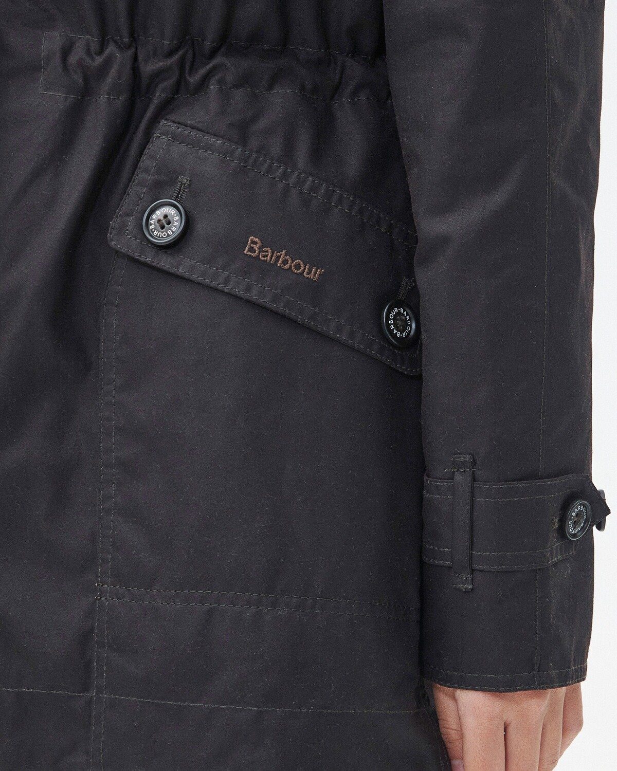 Barbour Langjacke Wachsjacke Cannich günstig online kaufen