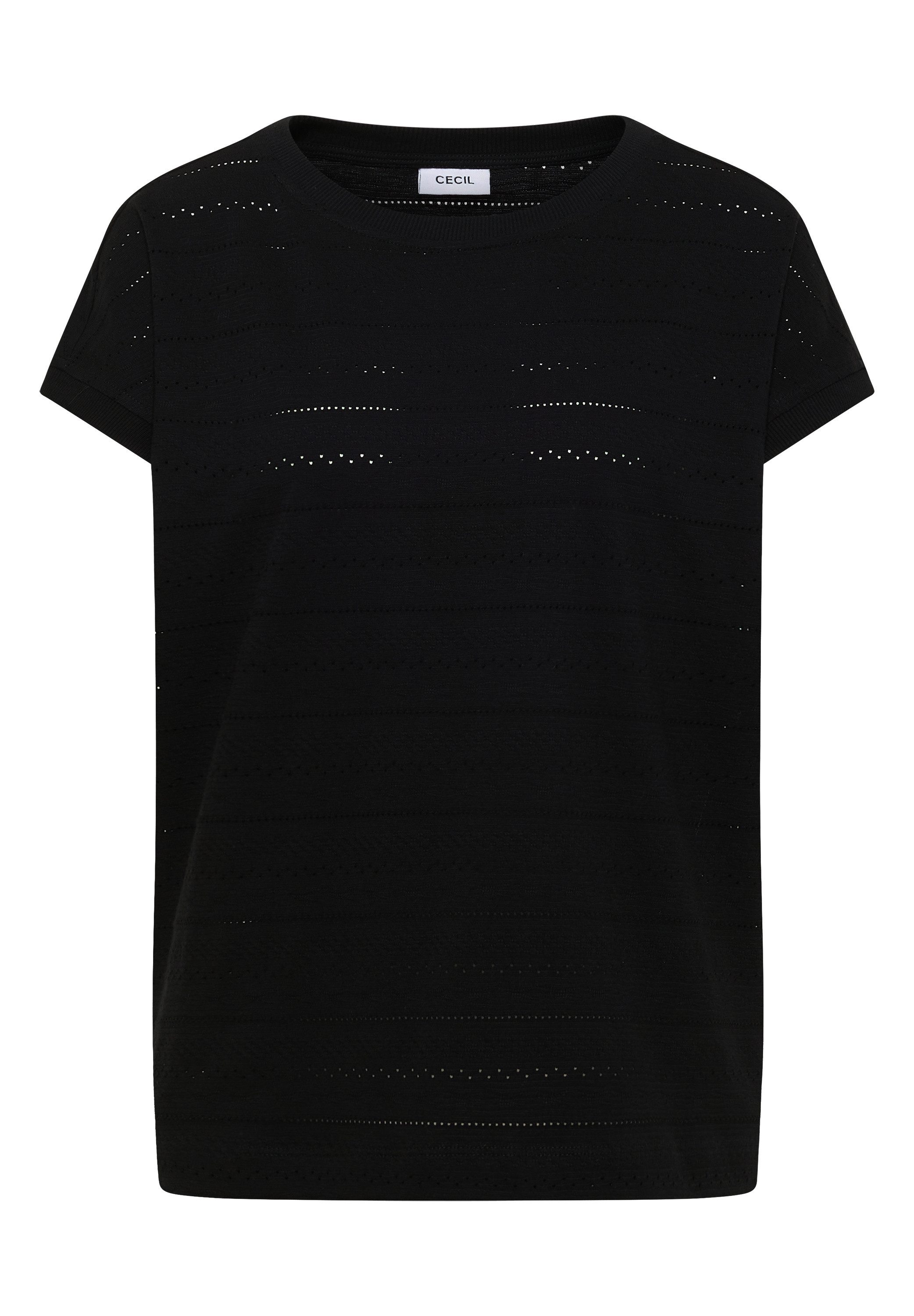 CECIL T-Shirt aus Baumwolle mit Stretchante – Bild 4 von 5