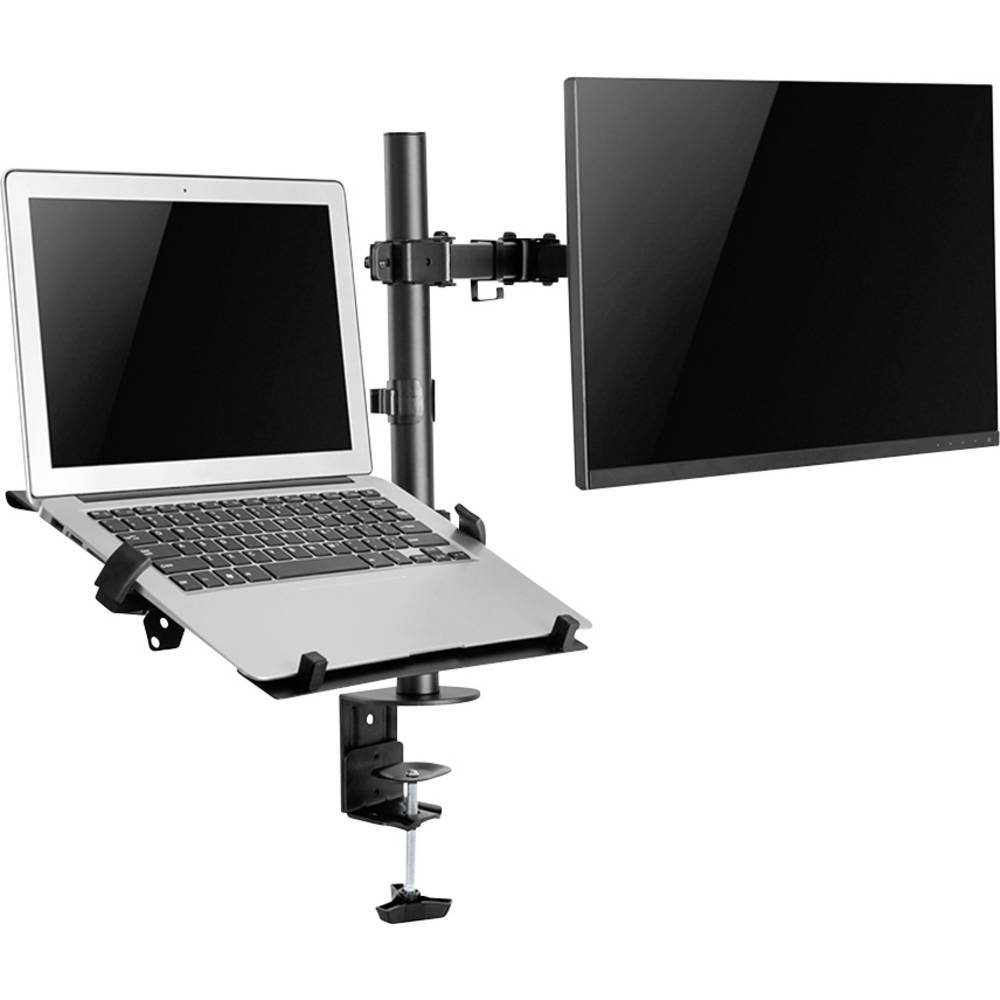 Neomounts by Newstar Monitor-Halterung Monitor-/Notebook-Tischhalterung FPMA-D550NOTEBOOK, (Variabler Wandabstand, Höhenverstellbar)