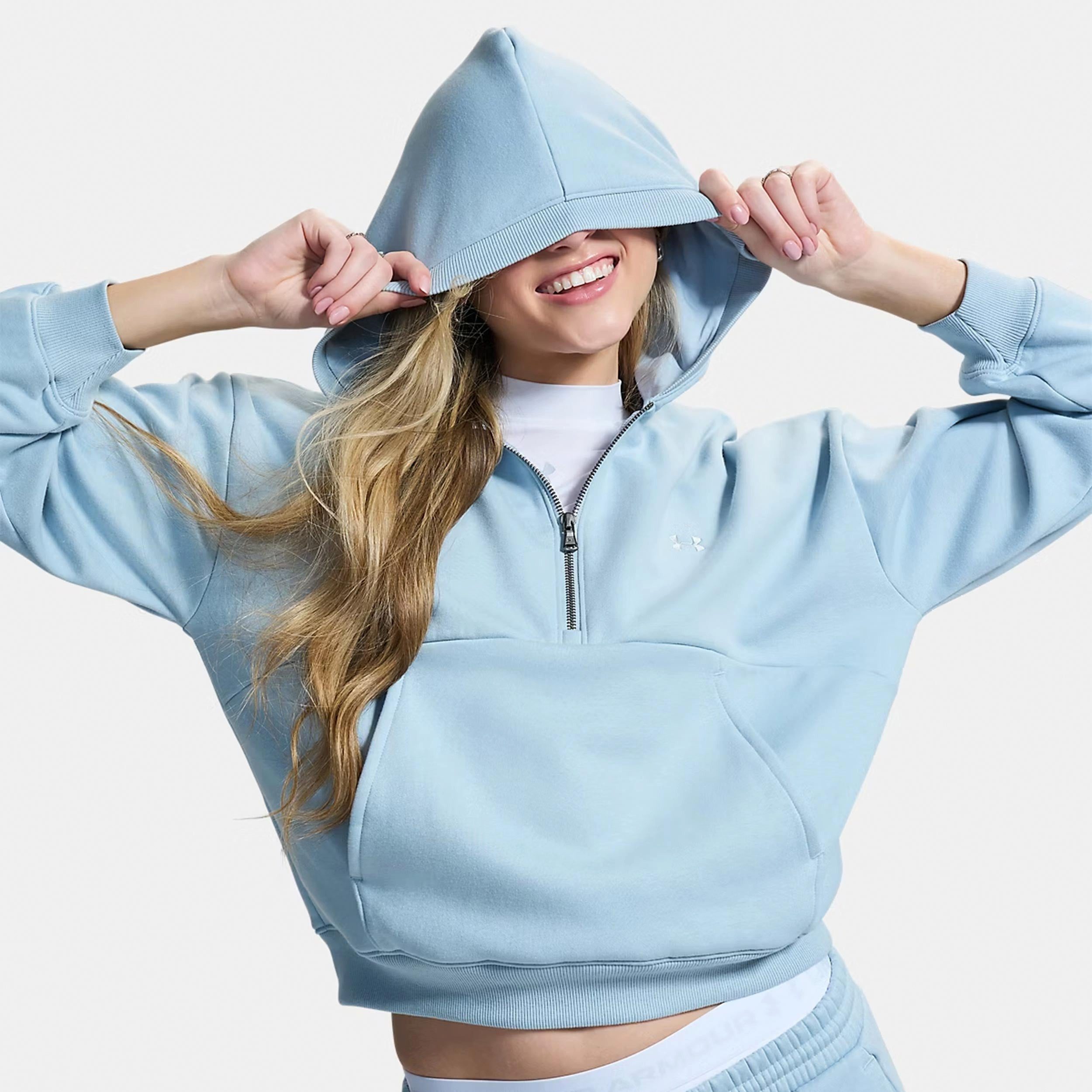 Under Armour® Kapuzensweatshirt Icon Fleece Halfzip