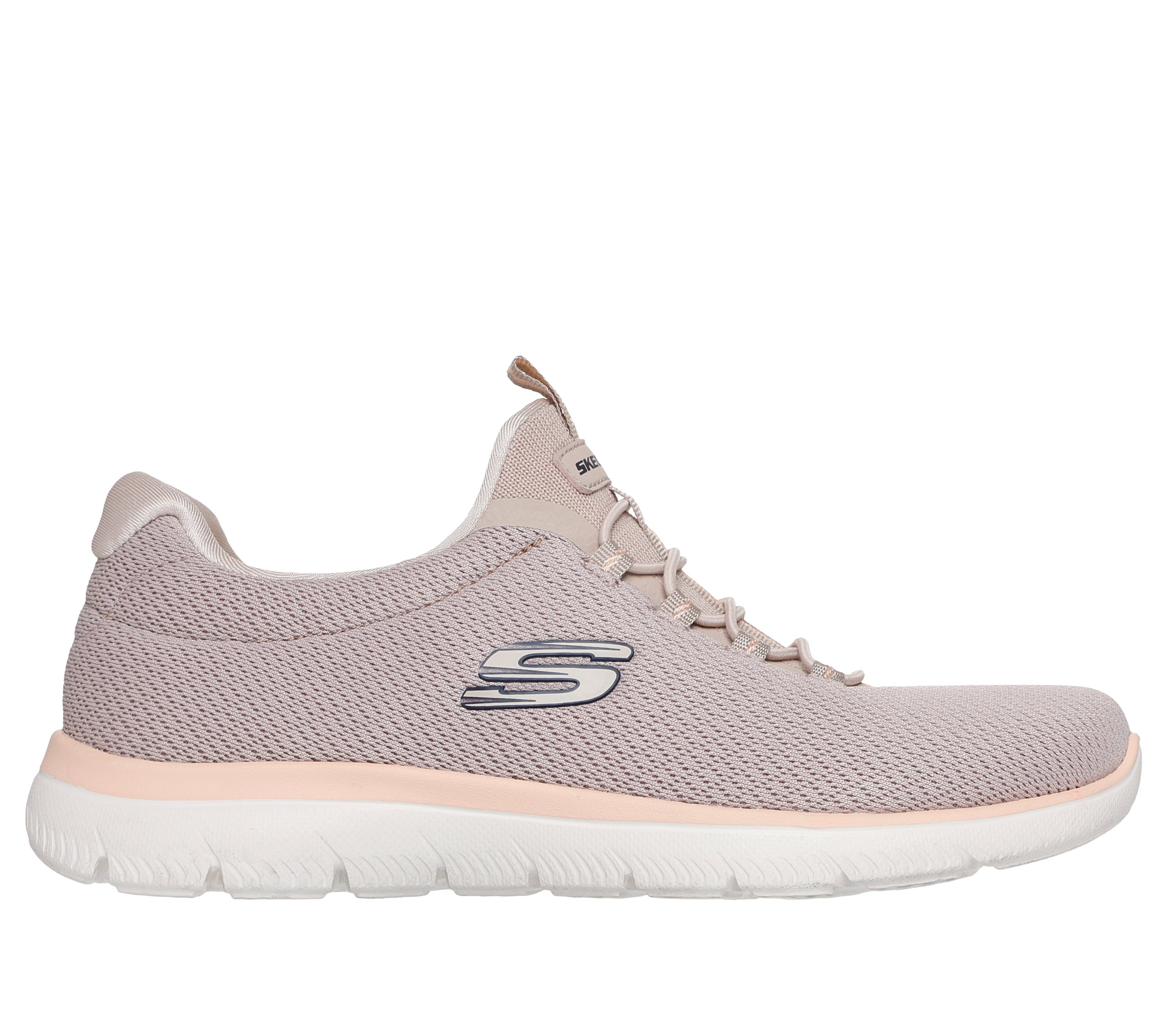 Skechers SUMMITS-SUMMER BLUSH Slip-On Sneaker Arbeitsschuh, Freizeitschuh, Slipper mit Memory Foam