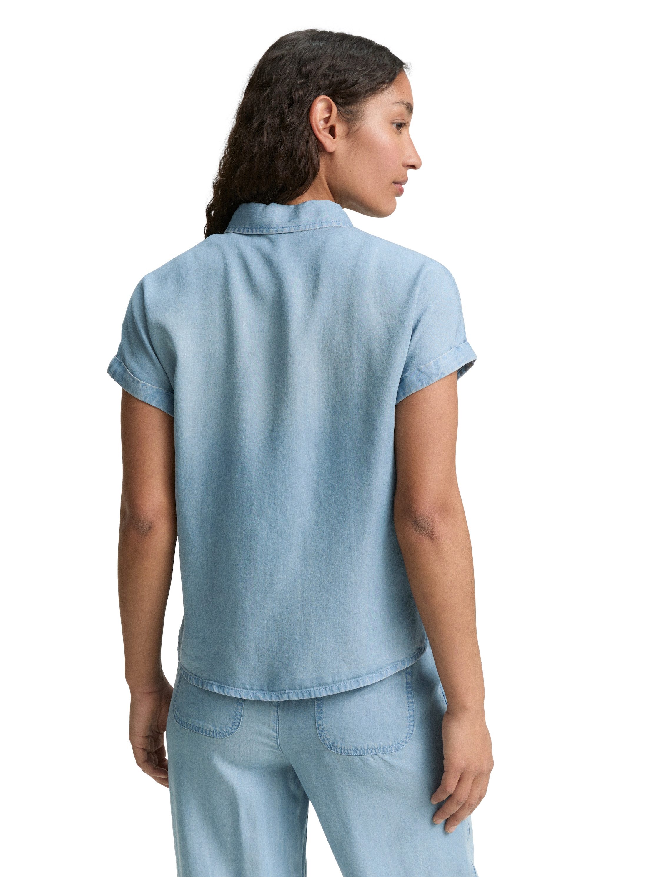 TOM TAILOR Hemdbluse mit Brusttasche günstig online kaufen