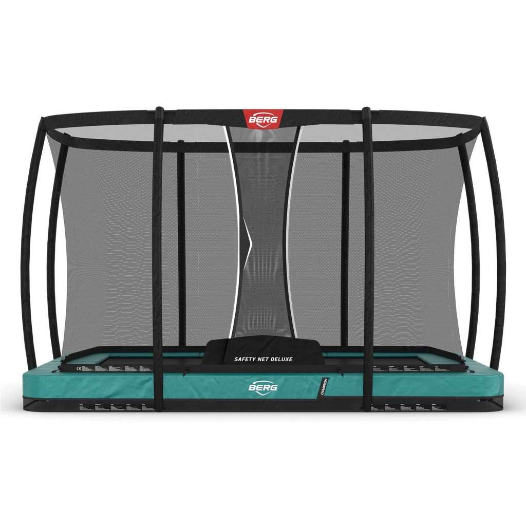 Berg Bodentrampolin BERG Trampolin Rechteckig 330 cm Ultim Champion InGround Green / grün