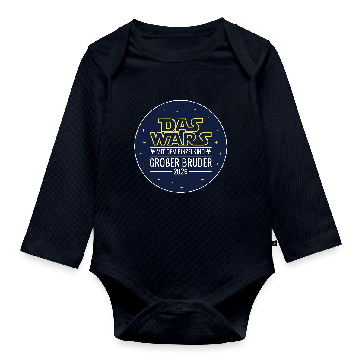 Langarmbody Das wars mit dem Einzelkind Grosser Bruder 2026 Tages Baby Body Langar