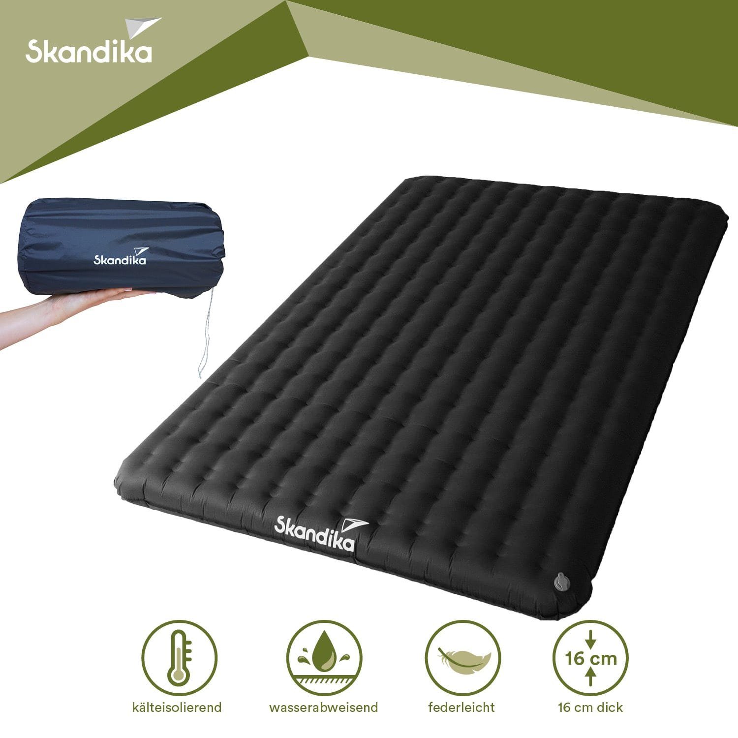Skandika Isomatte Elite Air Double, Aufblasbare günstig online kaufen