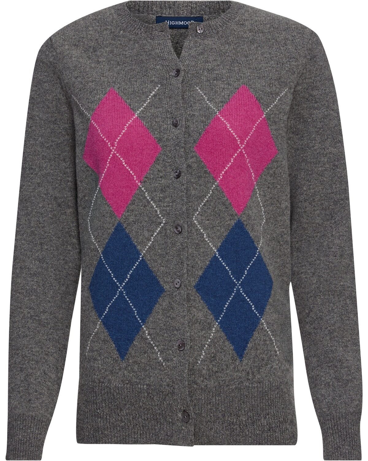 Highmoor Strickjacke Argyle-Cardigan