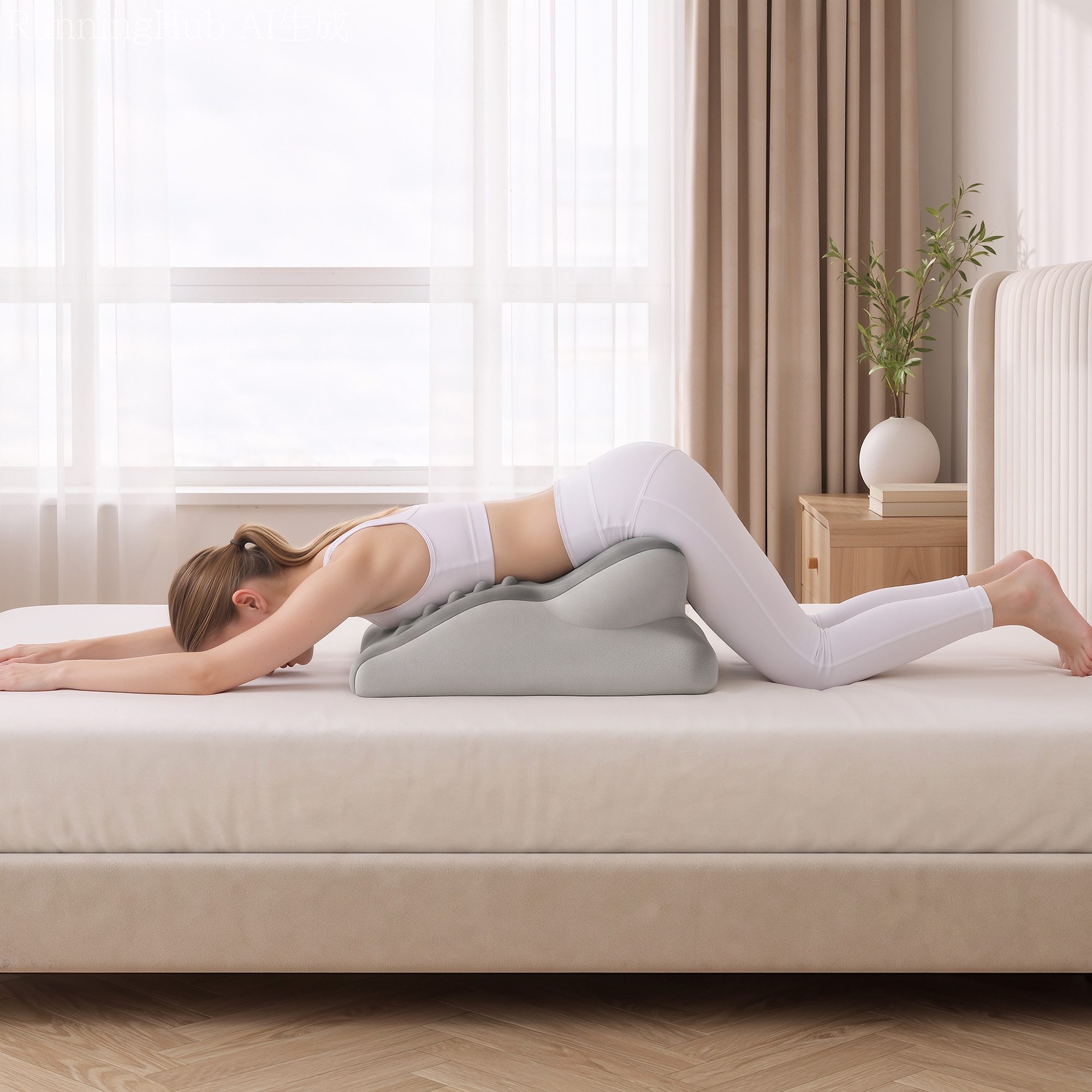 ibettertec Sitzsack 27° Intimkissen Paare, Memory Schaum Liebeskissen rutschfest (Set), Memory-Schaum 27 Grad Sex Kissen für intime Positionen