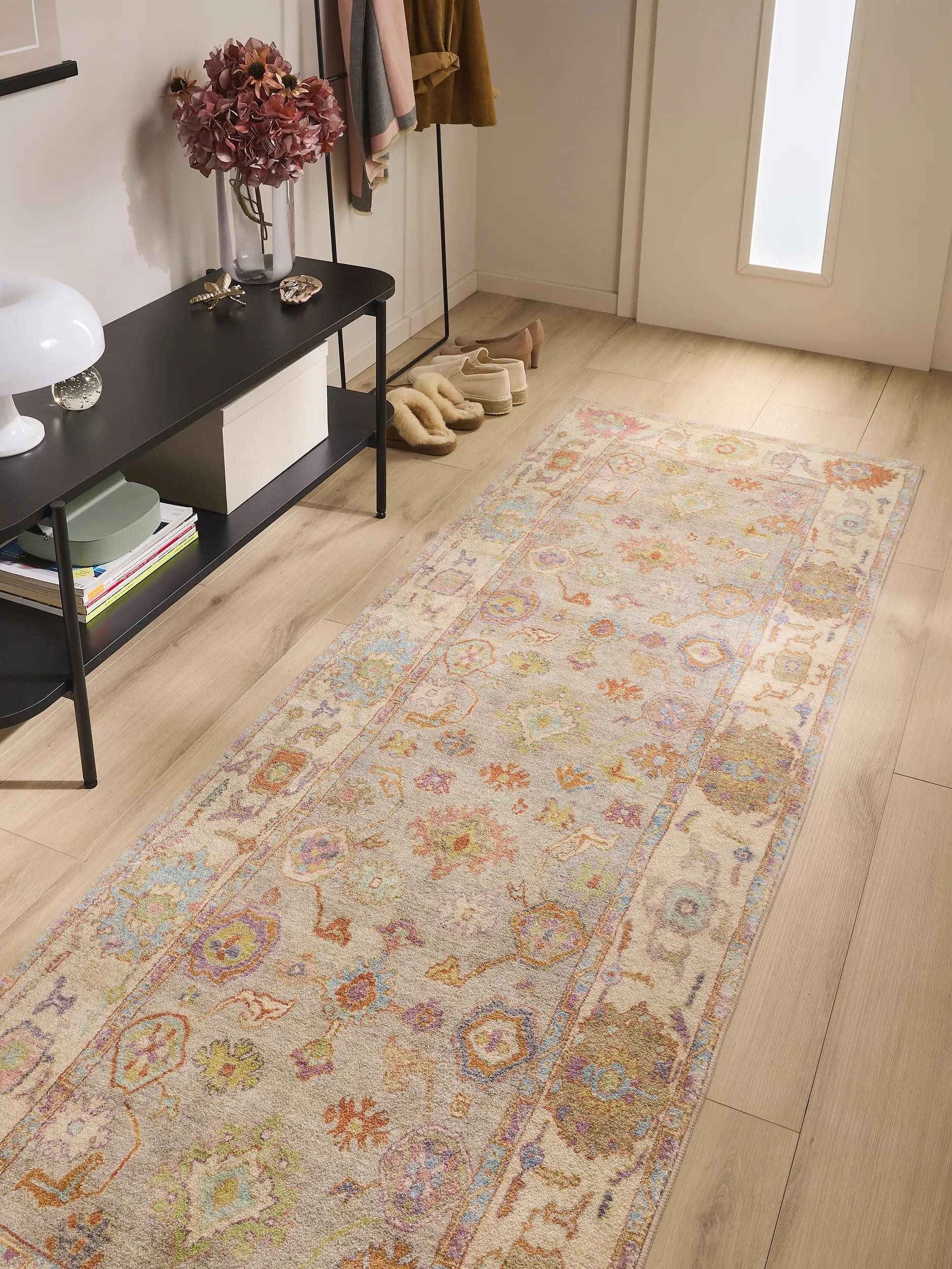 benuta Läufer Mara, rechteckig, Höhe: 6 mm, Kunstfaser, Berber, Ethno-Style, Wohnzimmer