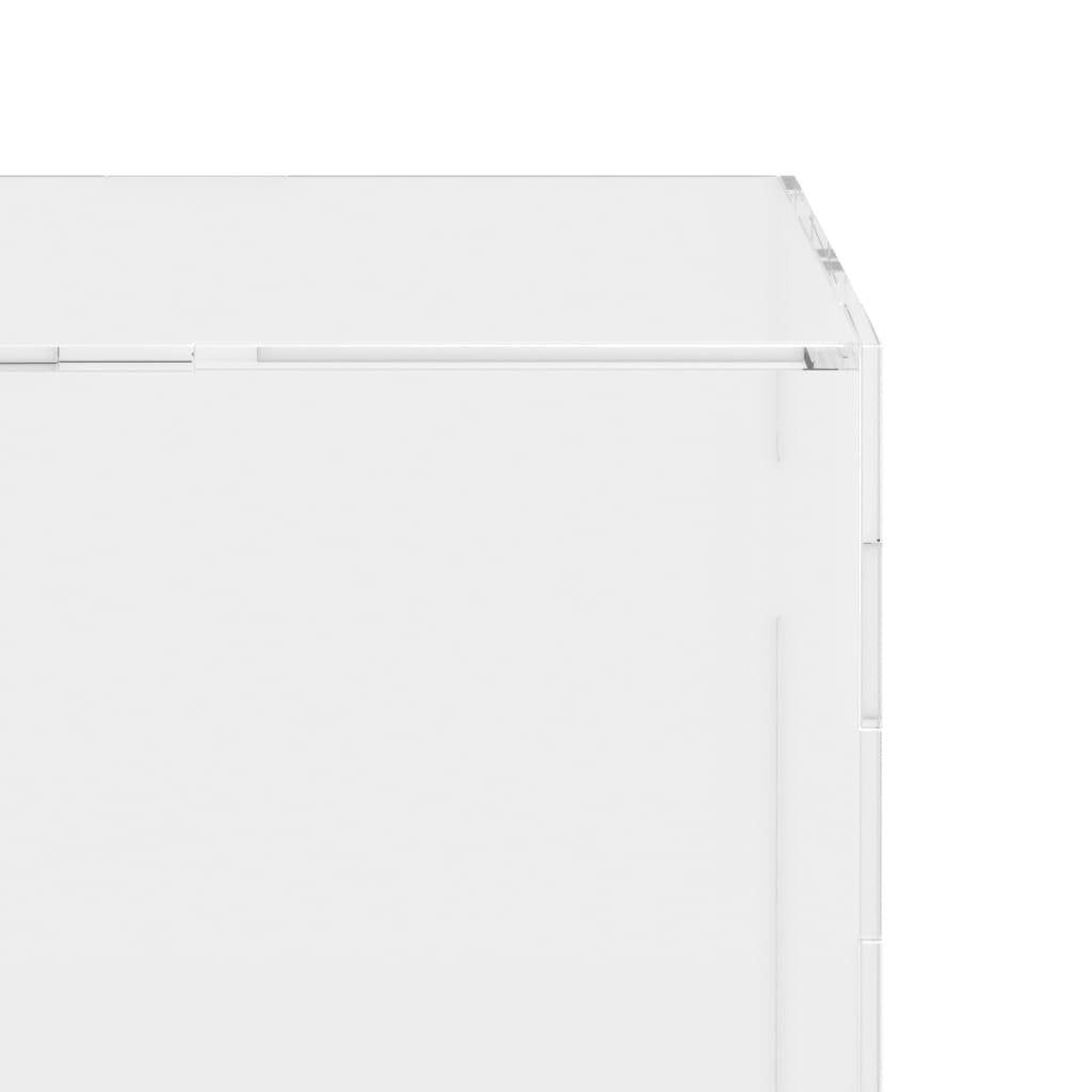 vidaXL Vitrine Displaybox Transparent 20x20x38 cm Acryl – Bild 5 von 5