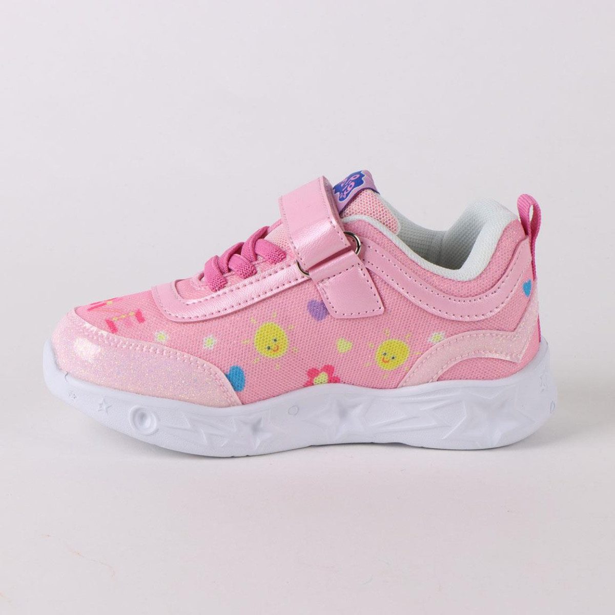Peppa Pig Kinder Sportschuhe mit Lichteffekt leichte Freizeitschuhe Sneaker – Bild 3 von 5
