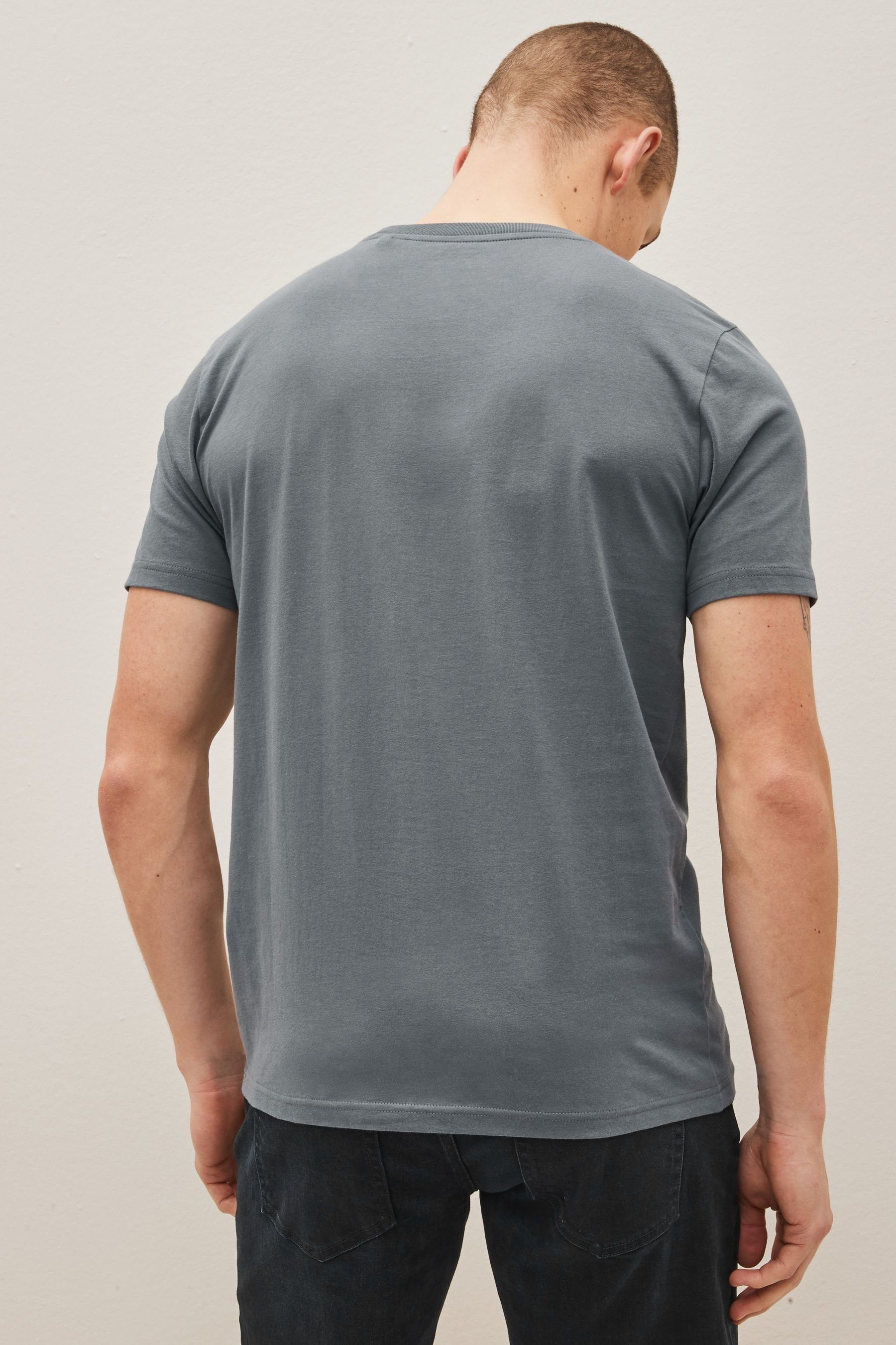 (6-tlg) T-Shirts, 6er-Pack Next Fit Slim T-Shirt