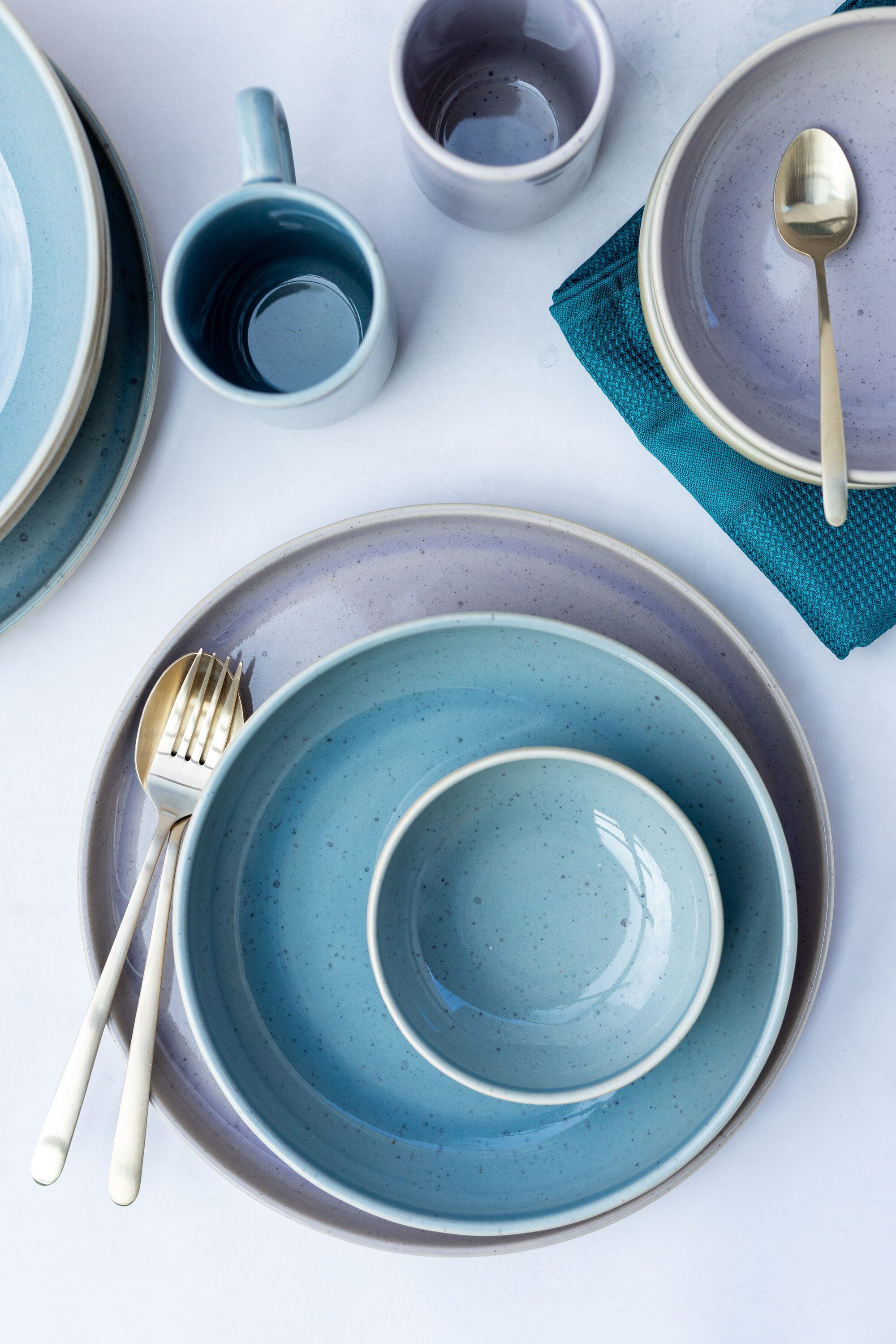 MÄSER Tafelservice Candy (8-tlg), 4 Personen, Steinzeug