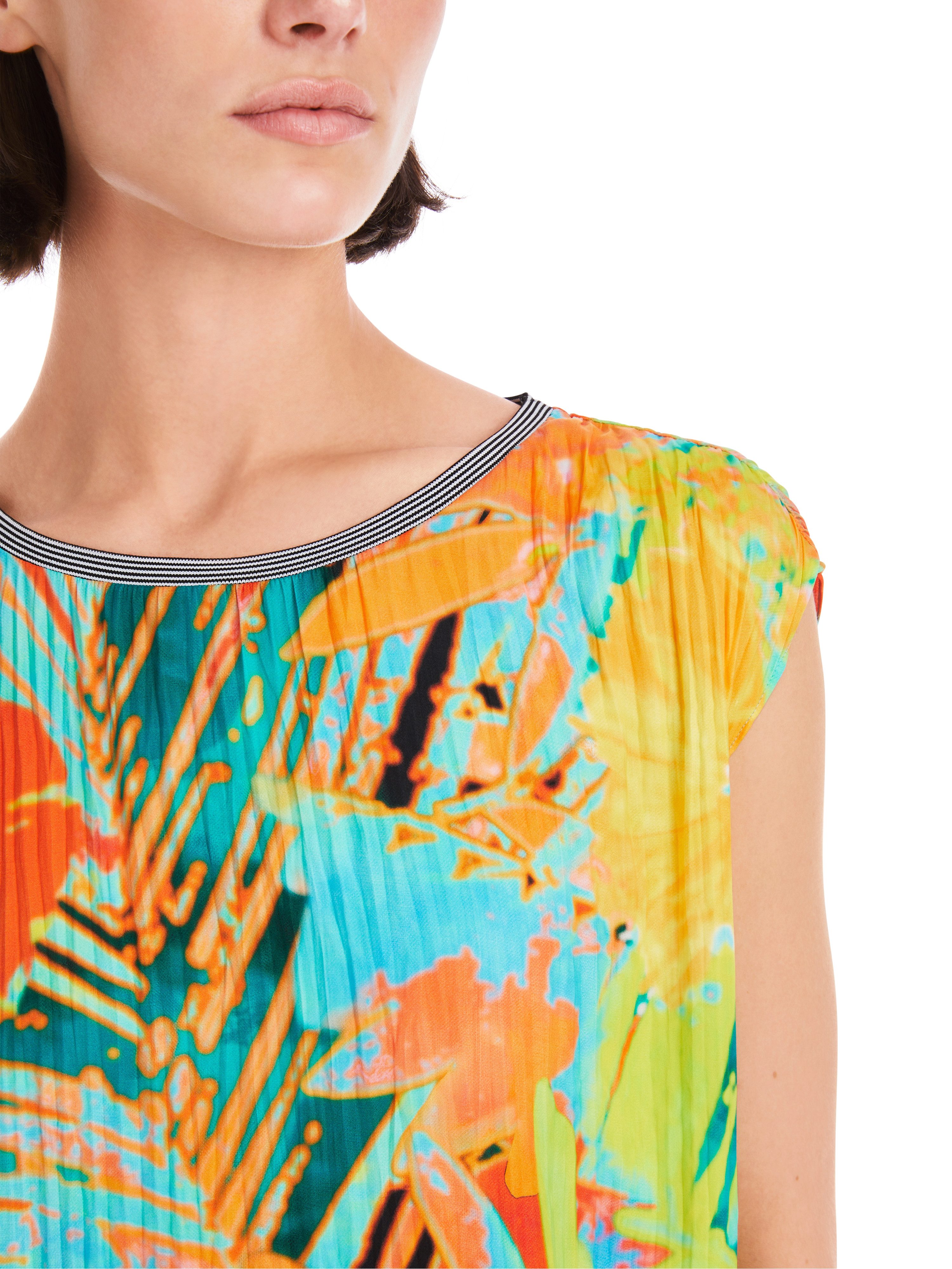 Marc Cain Plisseebluse "Summer to Go" Premium Damenmode Plissierte Bluse "R günstig online kaufen