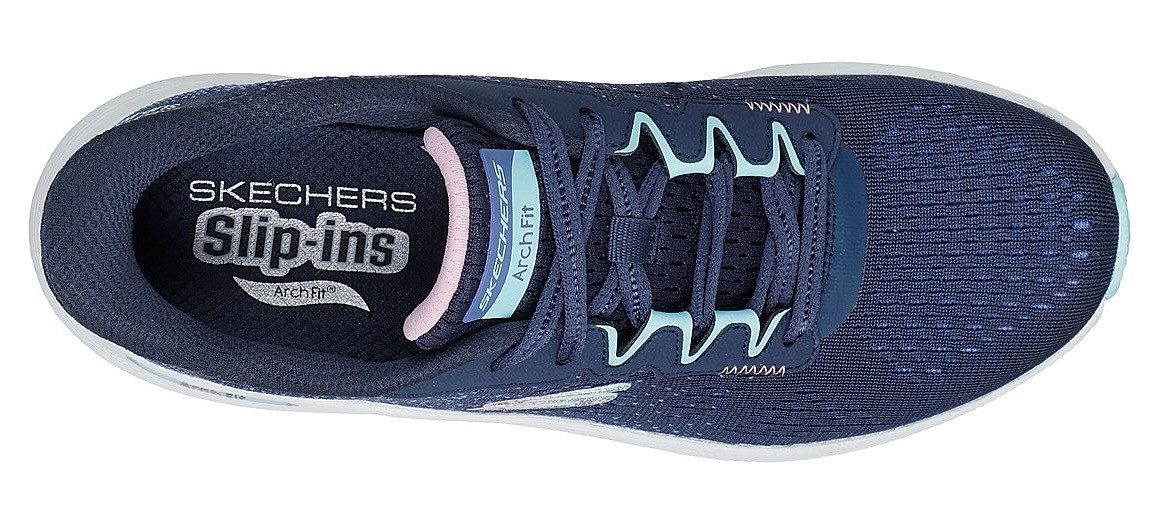 Skechers ARCH FIT 2.0 Slip-On Sneaker, Freizeitschuh mit Slip-ins mit Schnürung – Bild 5 von 5