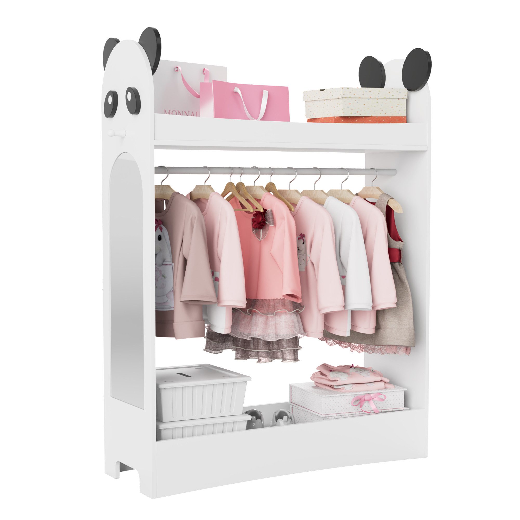 radelldar Kleiderständer Kinder Kleiderschrank, (1 St), günstig online kaufen