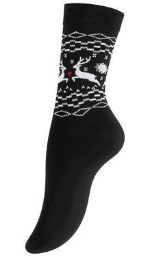 Yenita® Socken mit Norwegermuster (6-Paar) in angenehmer Baumwollqualität