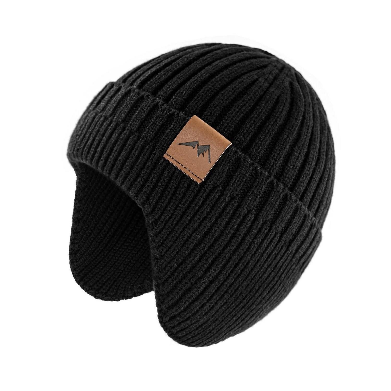 LuxusKollektion Strickmütze Baby Wintermütze Dinosaurier Beanie (1-St)