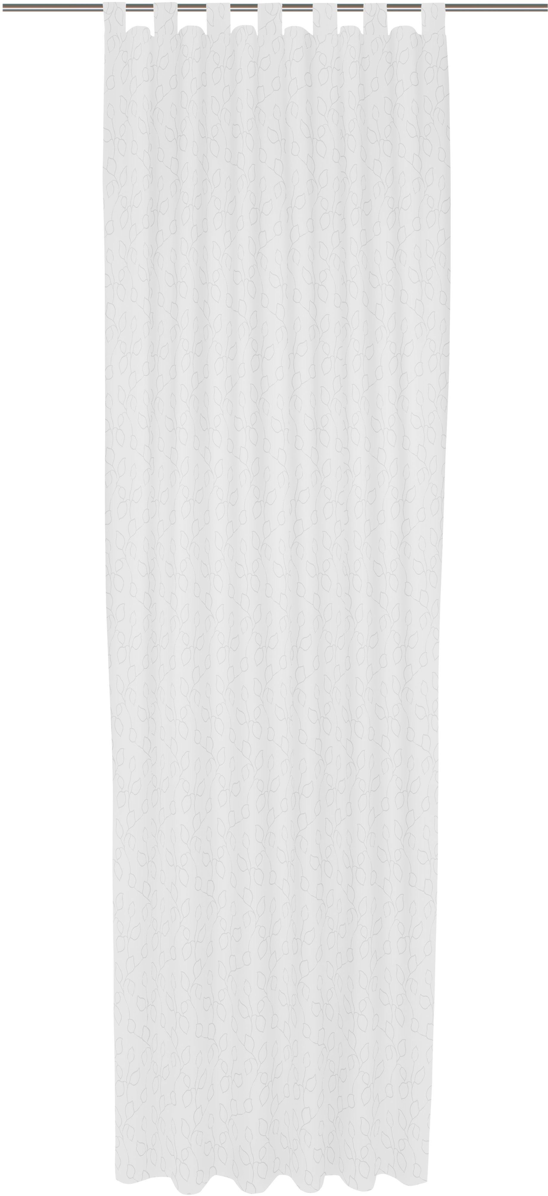 Wirth Vorhang Westport (1 St), Schlaufen, blickdicht, Jacquard