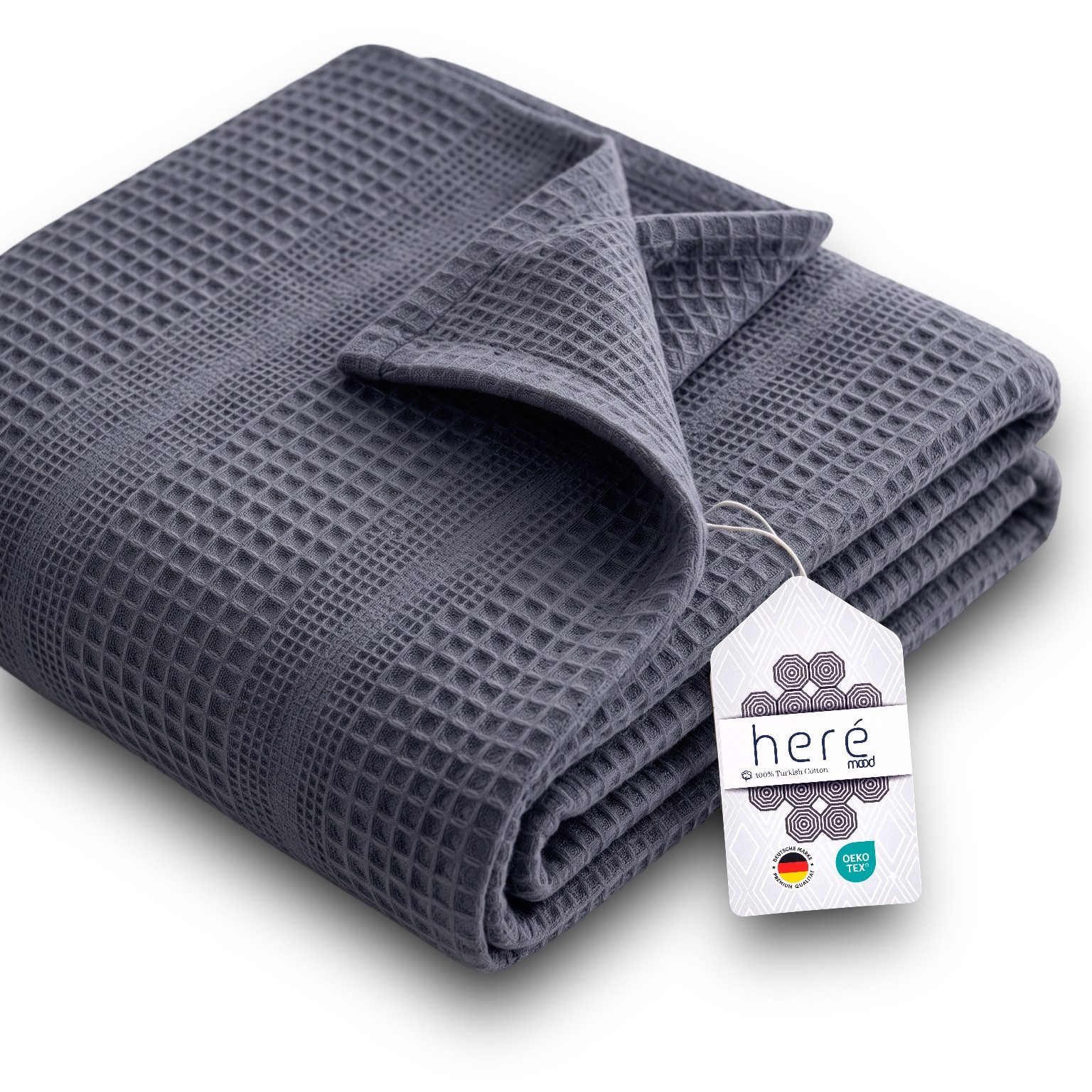 herémood Tagesdecke Tagesdecke 150 x 200 – Kuscheldecke für Herbst und als Schlafdecke, Deko-Kuscheldecke für Herbst und Winter