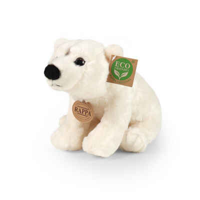 Teddys Rothenburg Kuscheltier Kuscheltier Eisbär sitzend weiß 22 cm Plüscheisbär
