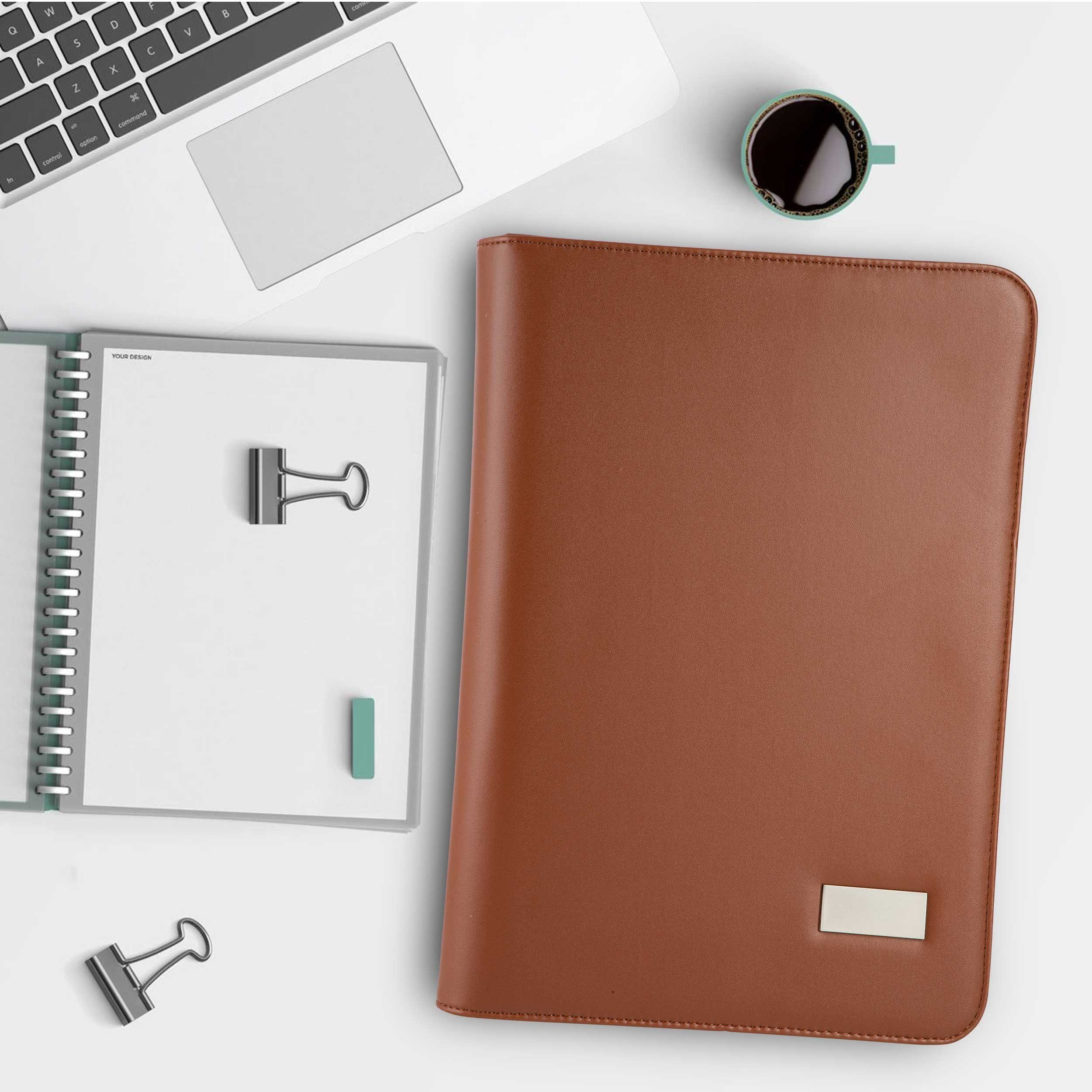 ONVAYA Konferenzmappe Dokumentenmappe A4, Aktenmappe, Businessmappe, Schrei günstig online kaufen