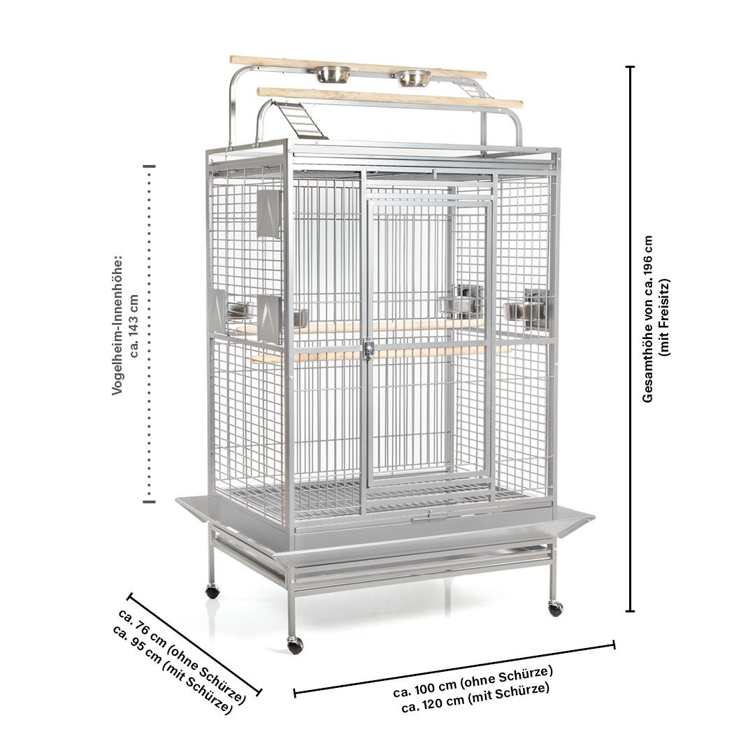 Montana Cages Vogelkäfig Castell Nova Play günstig online kaufen