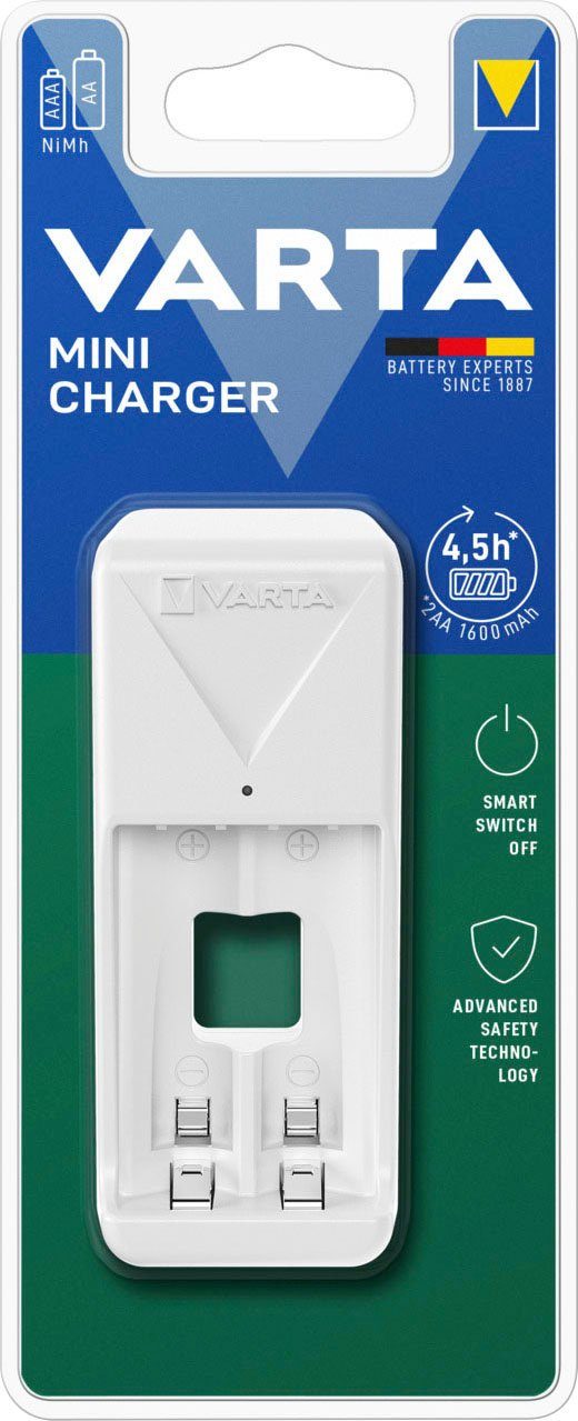 VARTA Mini Charger Batterie-Ladegerät (385 mA, 1-tlg)