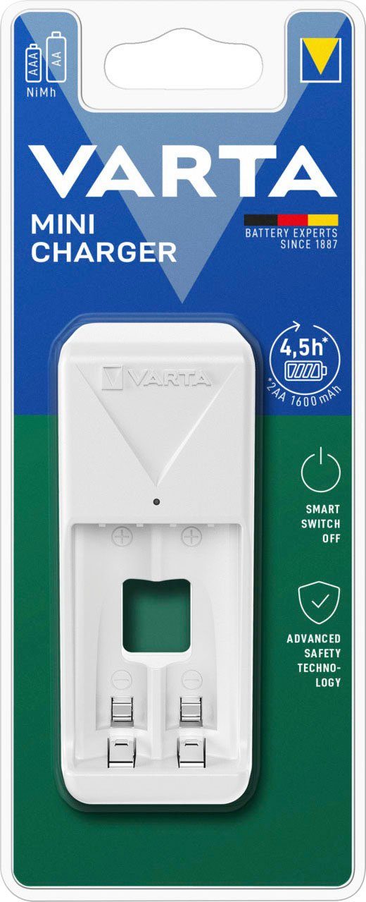 VARTA Mini Charger Batterie-Ladegerät (385 mA, 1-tlg)