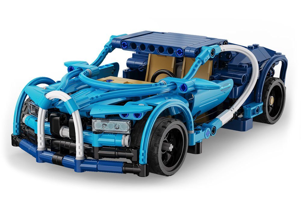 Honour Sports Car Pullback (377 Teile) Konstruktionsspielsteine