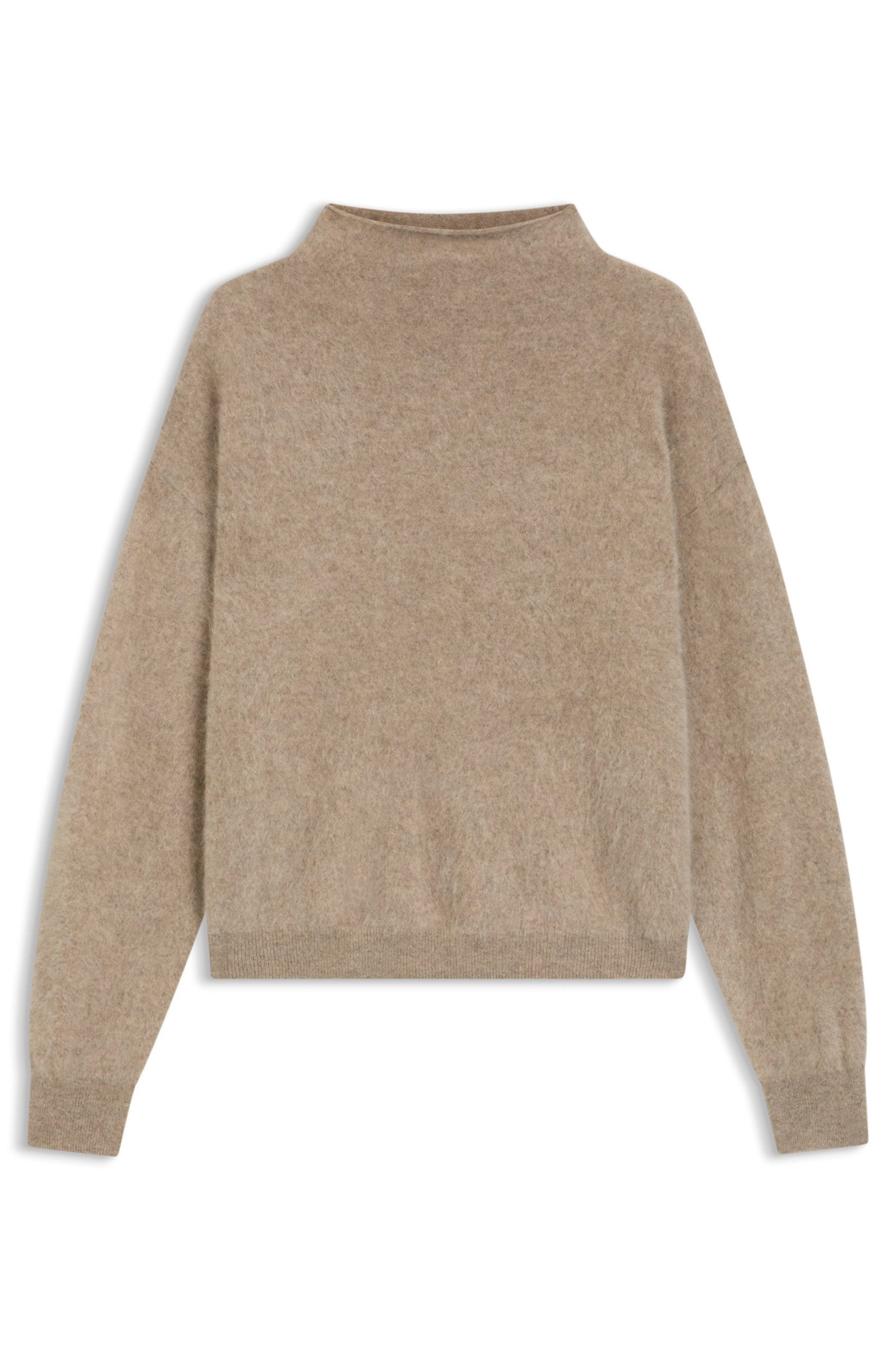 BOSS Strickpullover Kaschmir-Pullover Frovina - Relaxed Fit