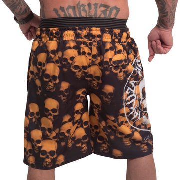 YAKUZA Boardshorts Skull Theme mit Doppelbund