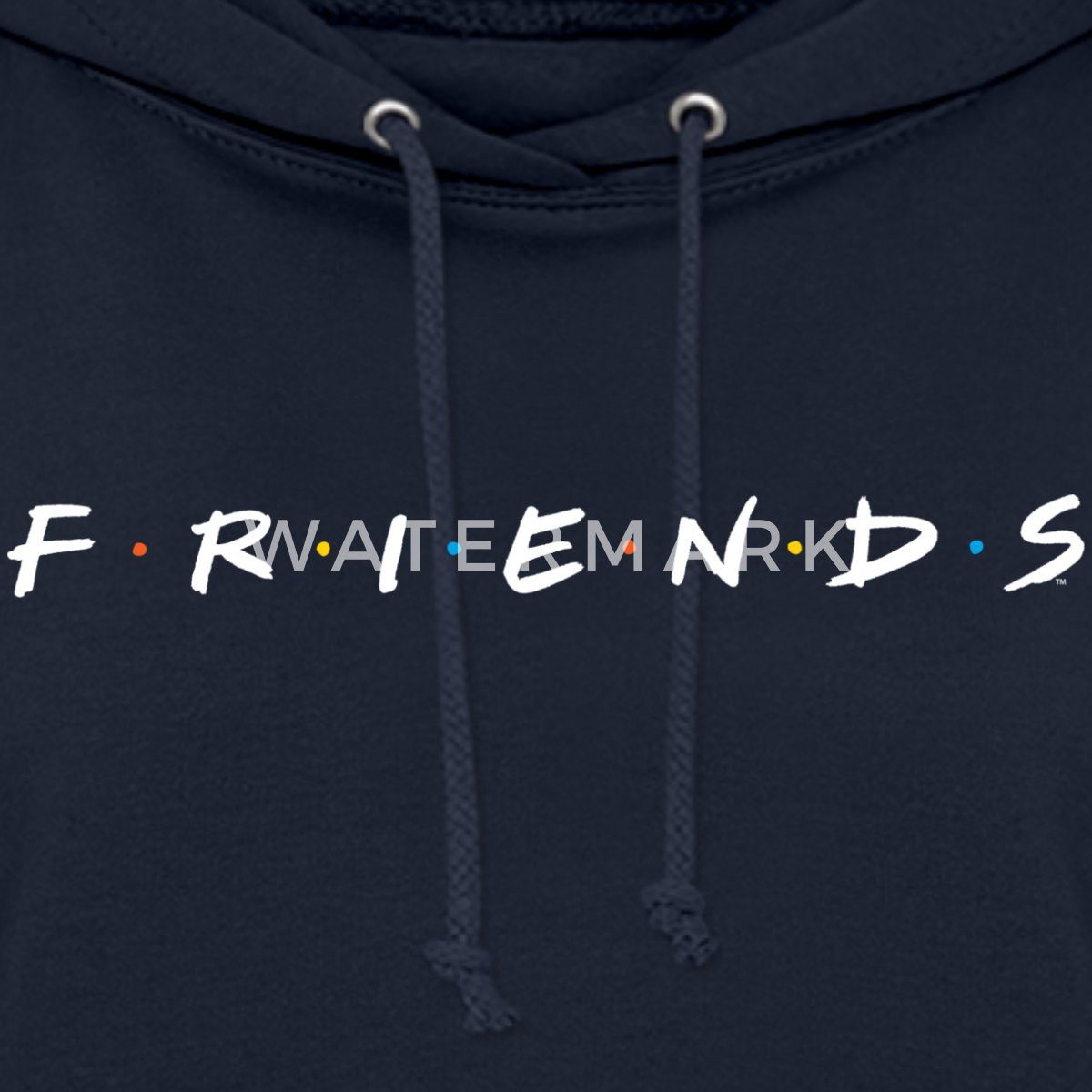 Spreadshirt Hoodie Friends Logo Damen Hoodie (1-tlg) günstig online kaufen