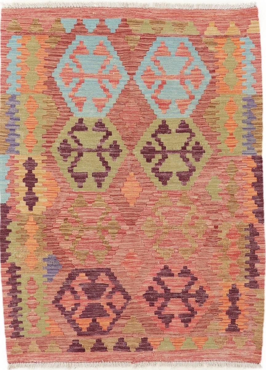 Orientteppich Kelim Afghan Heritage 106x143 Handgewebter Moderner Orientteppich, Nain Trading, rechteckig, Höhe: 3 mm